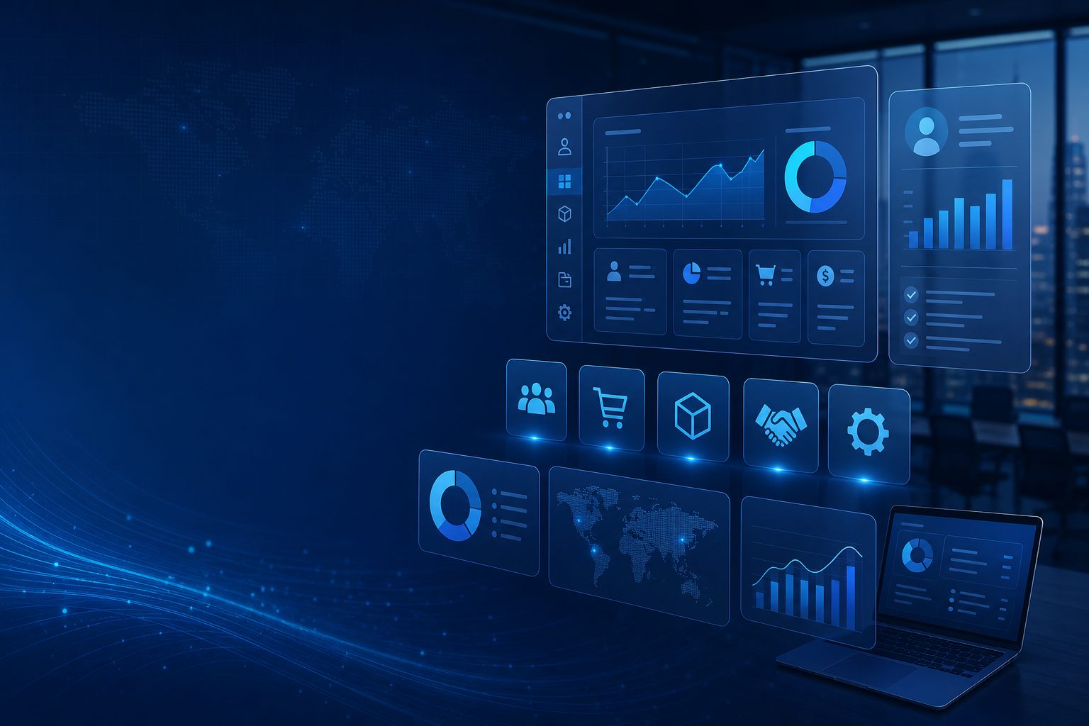 合肥软件定制开发：CRM ERP 业务管理系统源码交付