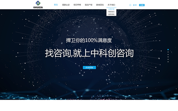 中科创咨询-集团网站开发